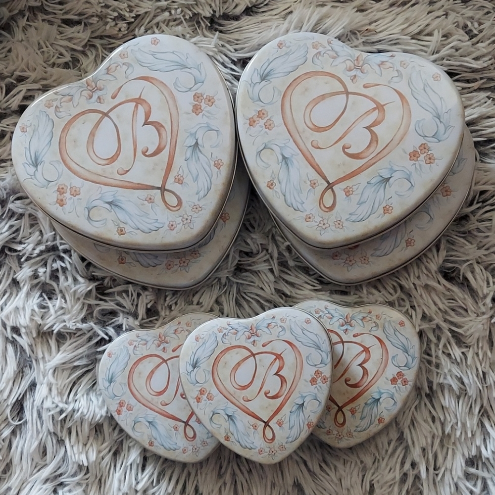 Set of 7 Brighton tins